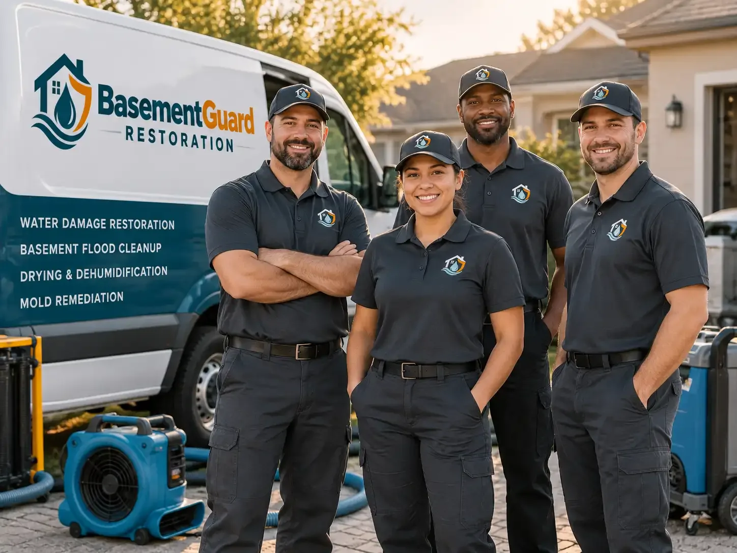 Basement Water Damage Restoration company in Almont, MI